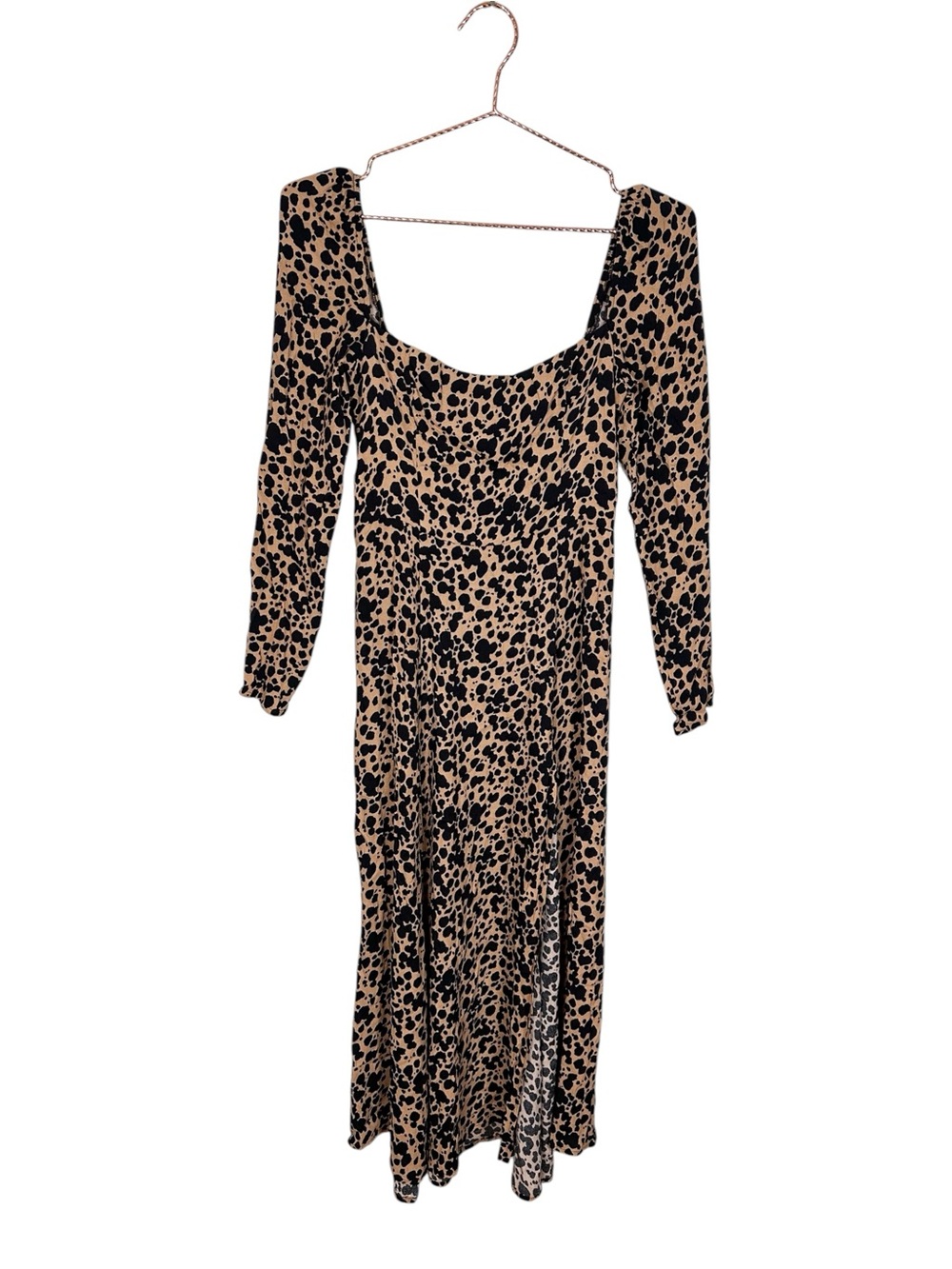 Reformation Sigmund Square Neck Midi Dress - Picture 2 of 9
